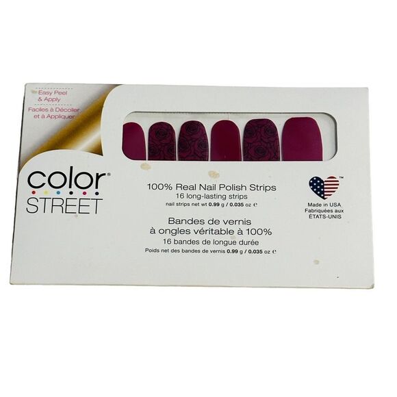 3/$20💘 Color Street Nail Polish Strips in Rose Goes - Picture 9 of 16